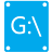 Drive G Icon 48x48 png